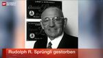AV 2/5.3.6: Schweiz Aktuell-Kurzmeldung "Rudolph Robert Sprüngli gestorben"