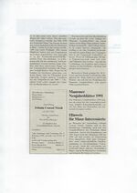 DOK 71/3.158: Maurmer Neujahrsblätter 1991 (Neujahrs-Blätter)