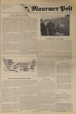 DOK 72/1.1.1.20: Anzeiger von Uster, Zweites Blatt, Nr. 20, "Maurmer Post"