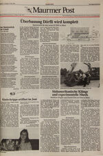 DOK 72/1.5.2.20: Anzeiger von Uster, "Maurmer Post", Ausgabe 20/93